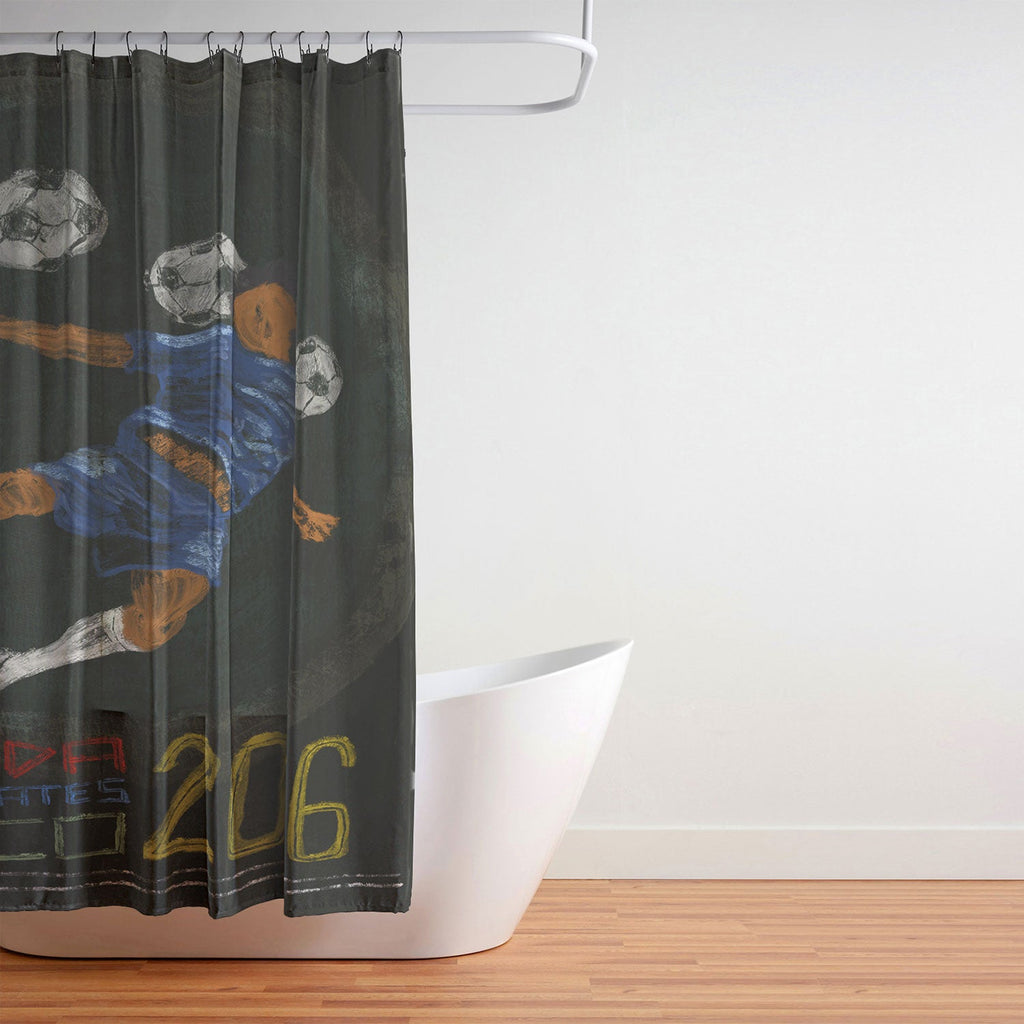 Society6 Design Studio Canada US Mexico 2026 Shower Curtain