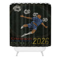 Society6 Design Studio Canada US Mexico 2026 Shower Curtain