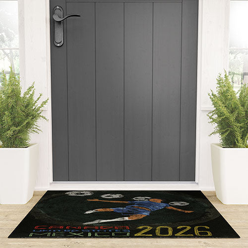 Society6 Design Studio Canada US Mexico 2026 Welcome Mat