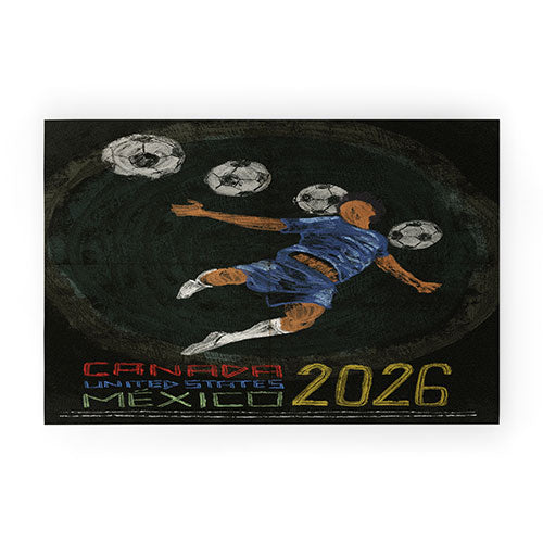 Society6 Design Studio Canada US Mexico 2026 Welcome Mat