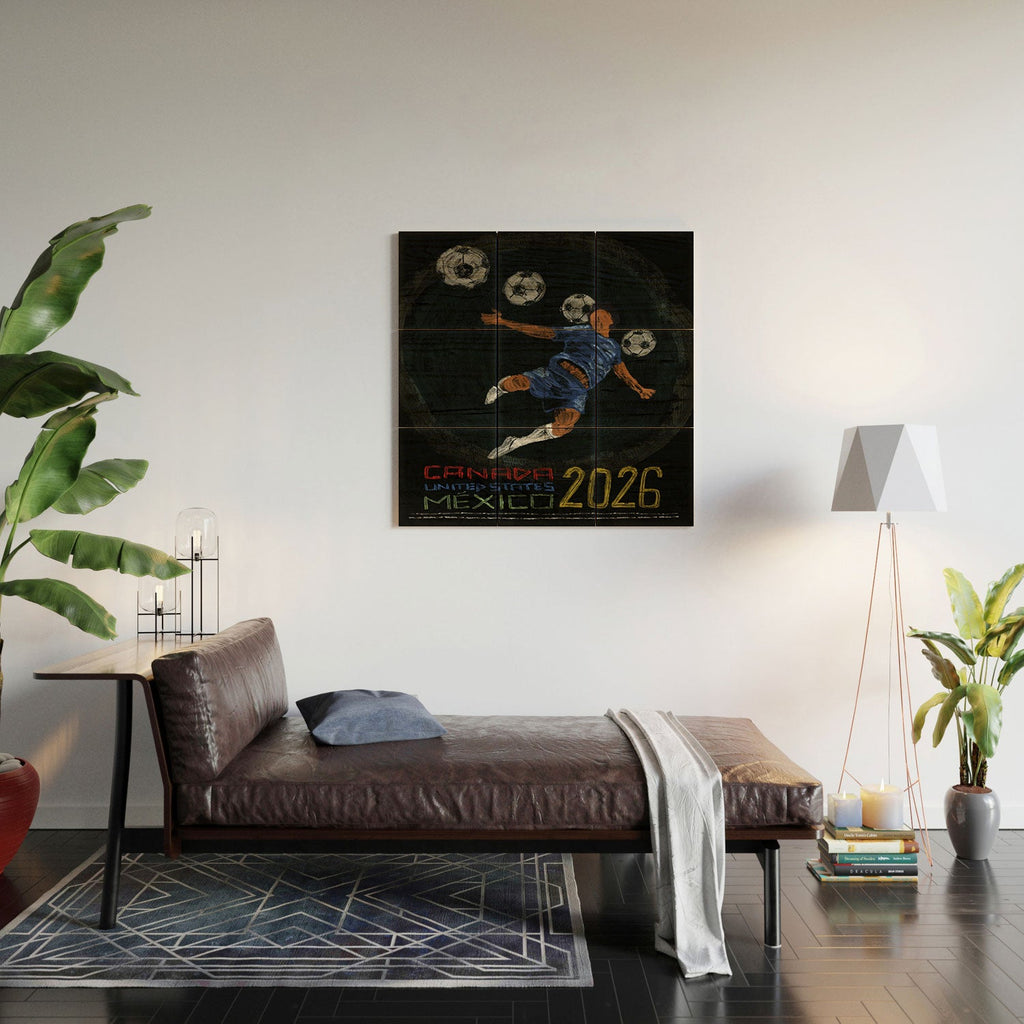 Society6 Design Studio Canada US Mexico 2026 Wood Wall Mural