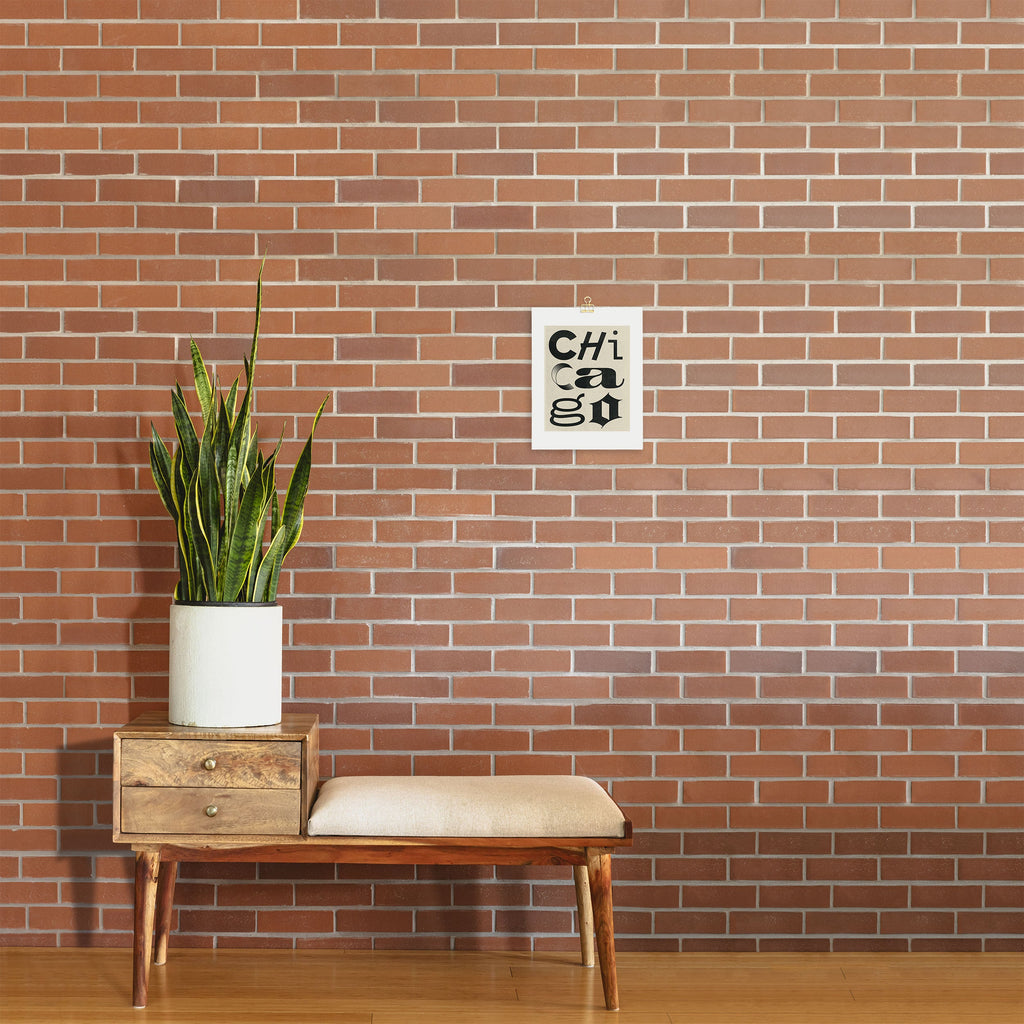 Society6 Design Studio Chicago Found Text Art Print