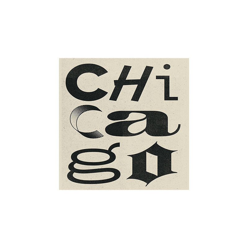 Society6 Design Studio Chicago Found Text Art Print