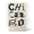 Society6 Design Studio Chicago Found Text Mini Art Print