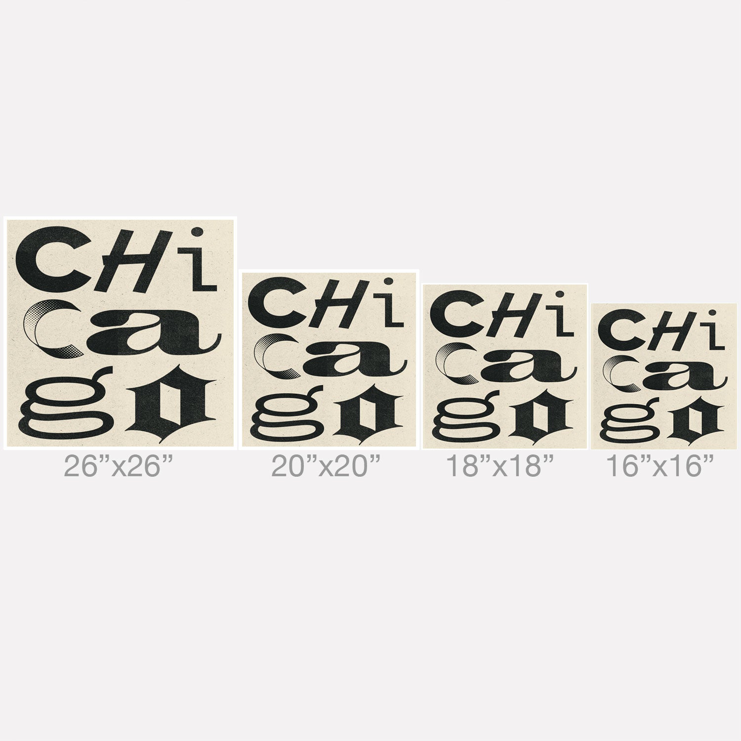 Society6 Design Studio Chicago Found Text Outdoor Throw Pillow