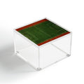 Society6 Design Studio Soccer Field Aerial Painting Acrylic Box