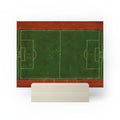 Society6 Design Studio Soccer Field Aerial Painting Mini Art Print