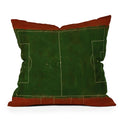 Society6 Design Studio Soccer Field Aerial Painting Outdoor Throw Pillow