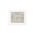 Society6 Design Studio Soccer Pitch Dimensions Art Print