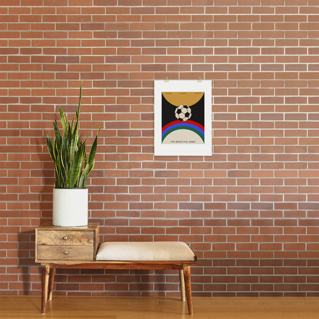 Society6 Design Studio The Beautiful Game Art Print
