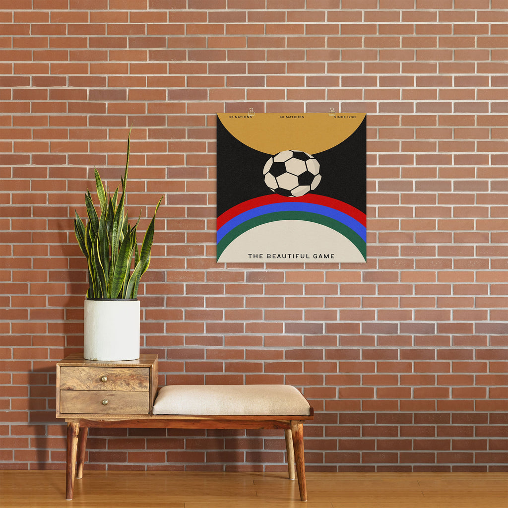 Society6 Design Studio The Beautiful Game Art Print