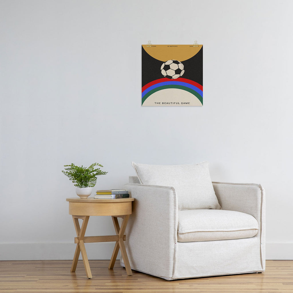 Society6 Design Studio The Beautiful Game Art Print