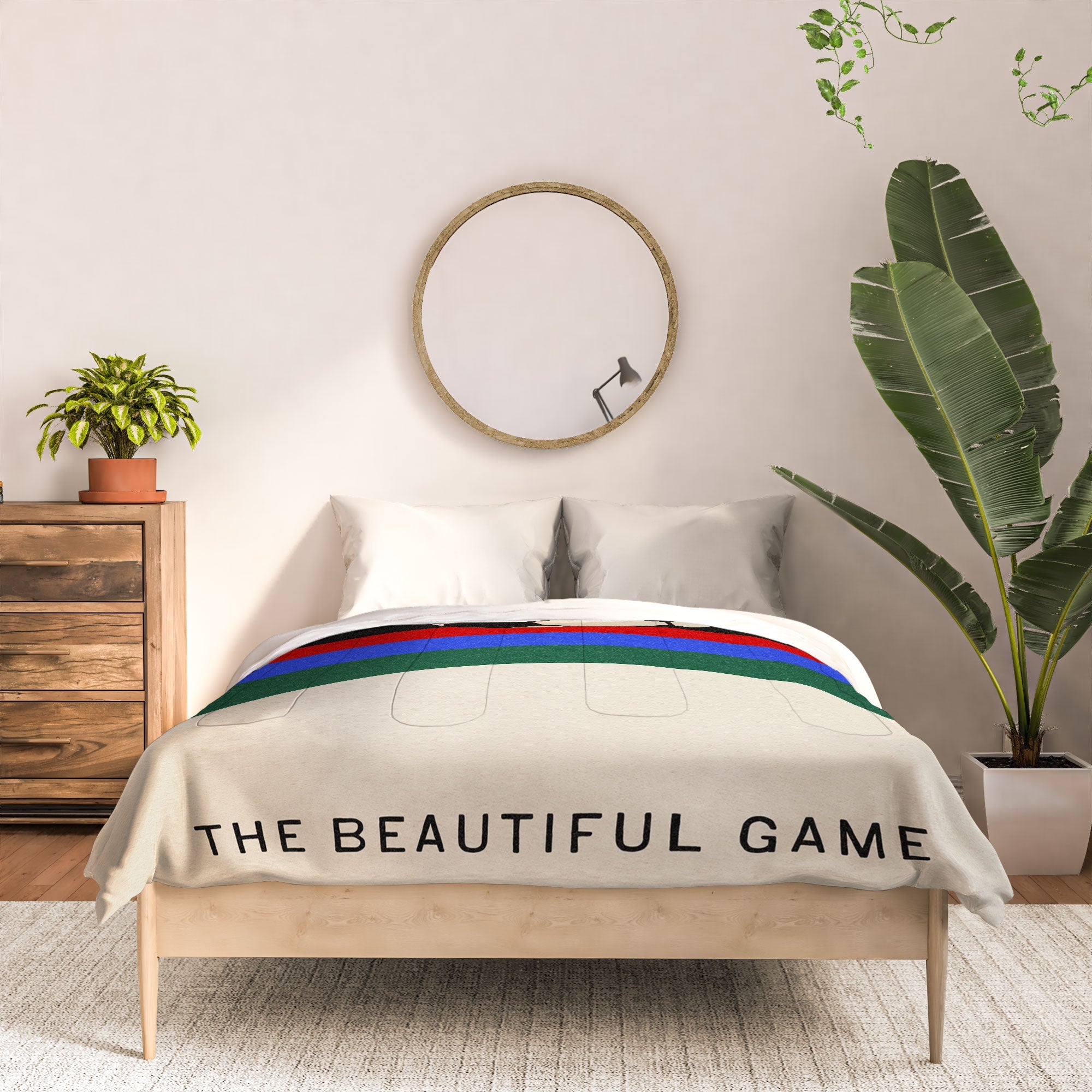 Society6 Design Studio The Beautiful Game Comforter
