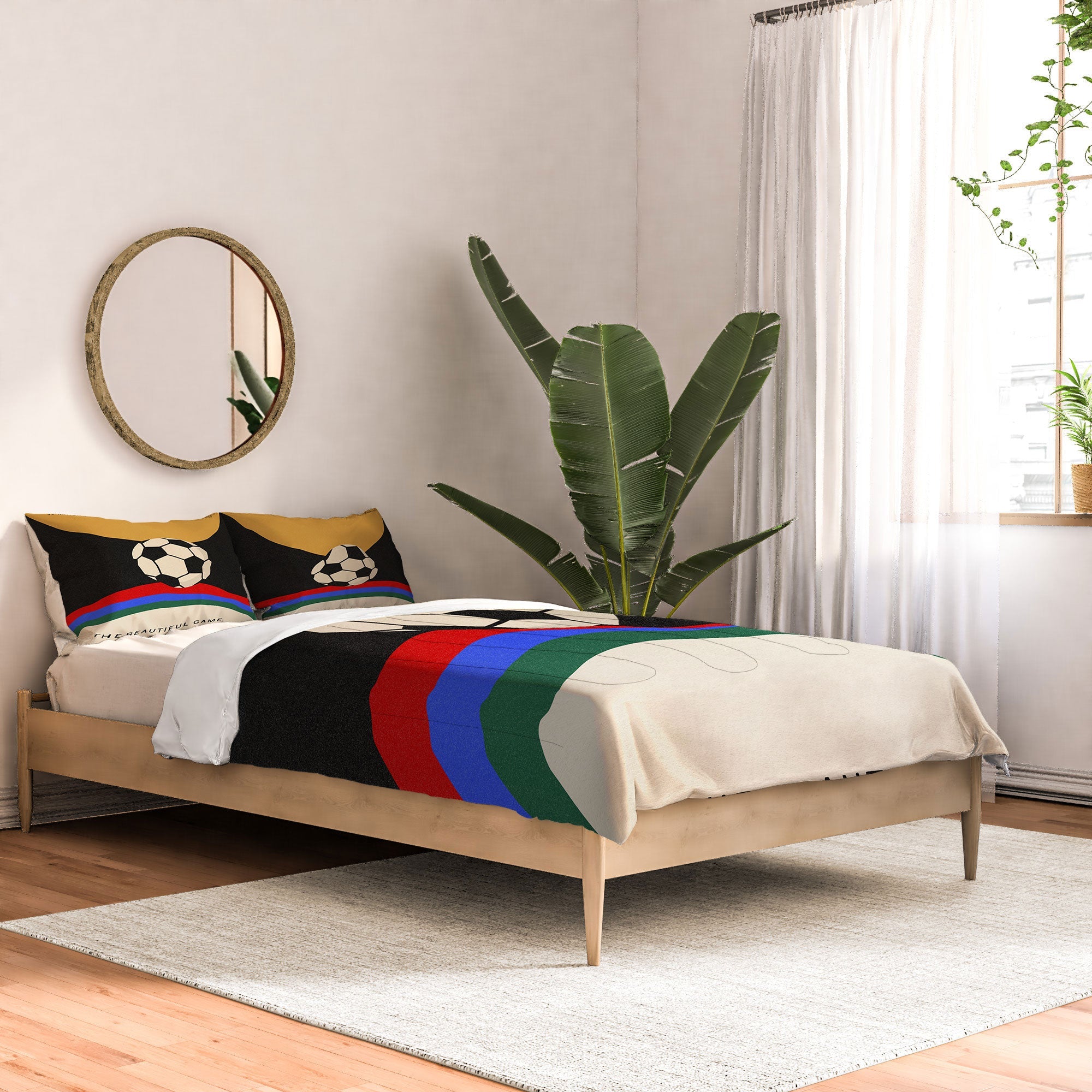 Society6 Design Studio The Beautiful Game Comforter