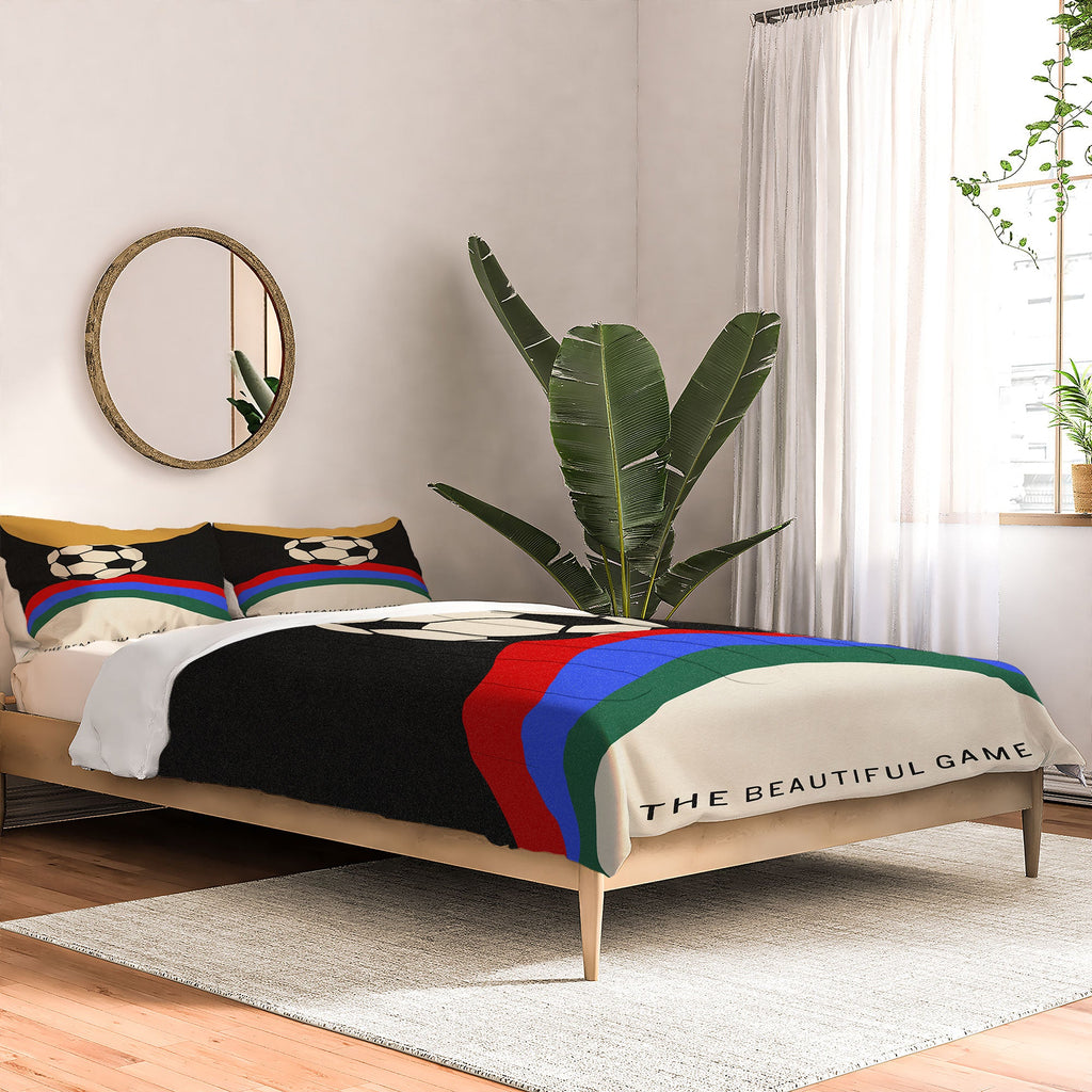 Society6 Design Studio The Beautiful Game Comforter