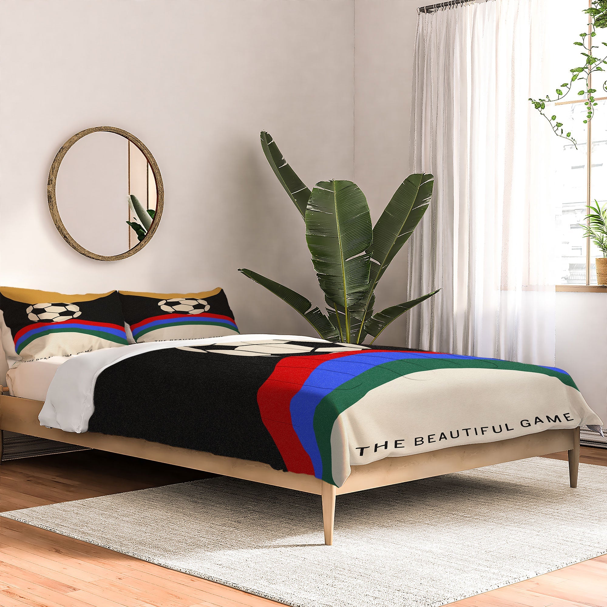 Society6 Design Studio The Beautiful Game Comforter