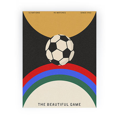 Society6 Design Studio The Beautiful Game Mini Art Print
