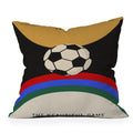 Society6 Design Studio The Beautiful Game Outdoor Throw Pillow