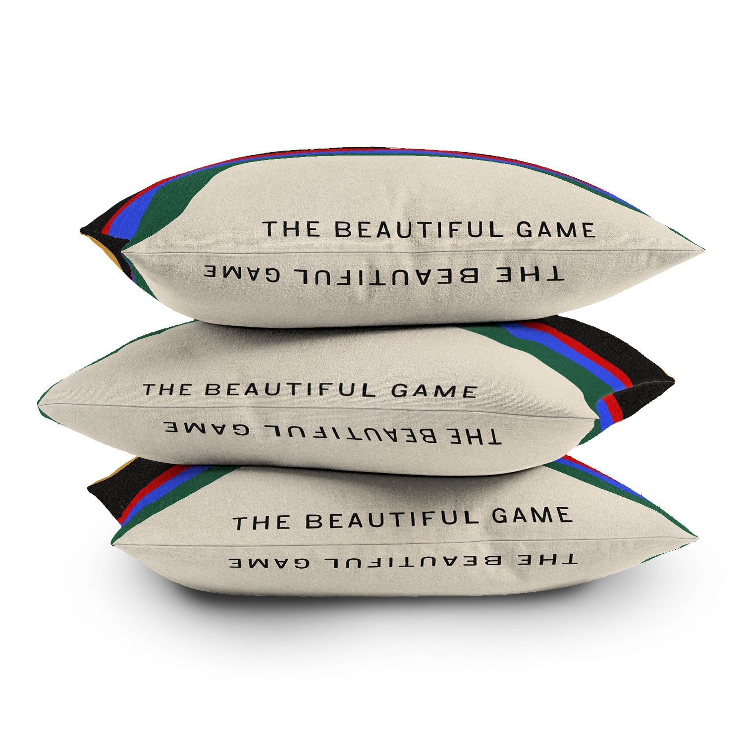 Society6 Design Studio The Beautiful Game Outdoor Throw Pillow