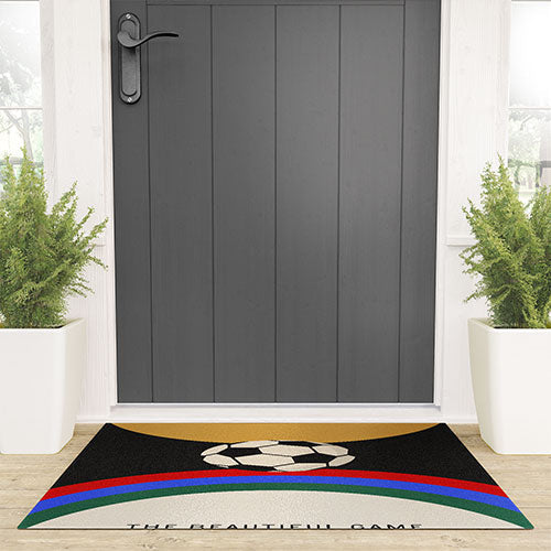 Society6 Design Studio The Beautiful Game Welcome Mat