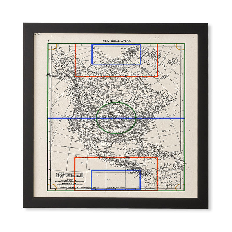 Society6 Design Studio Three Nations One Pitch Framed Wall Art