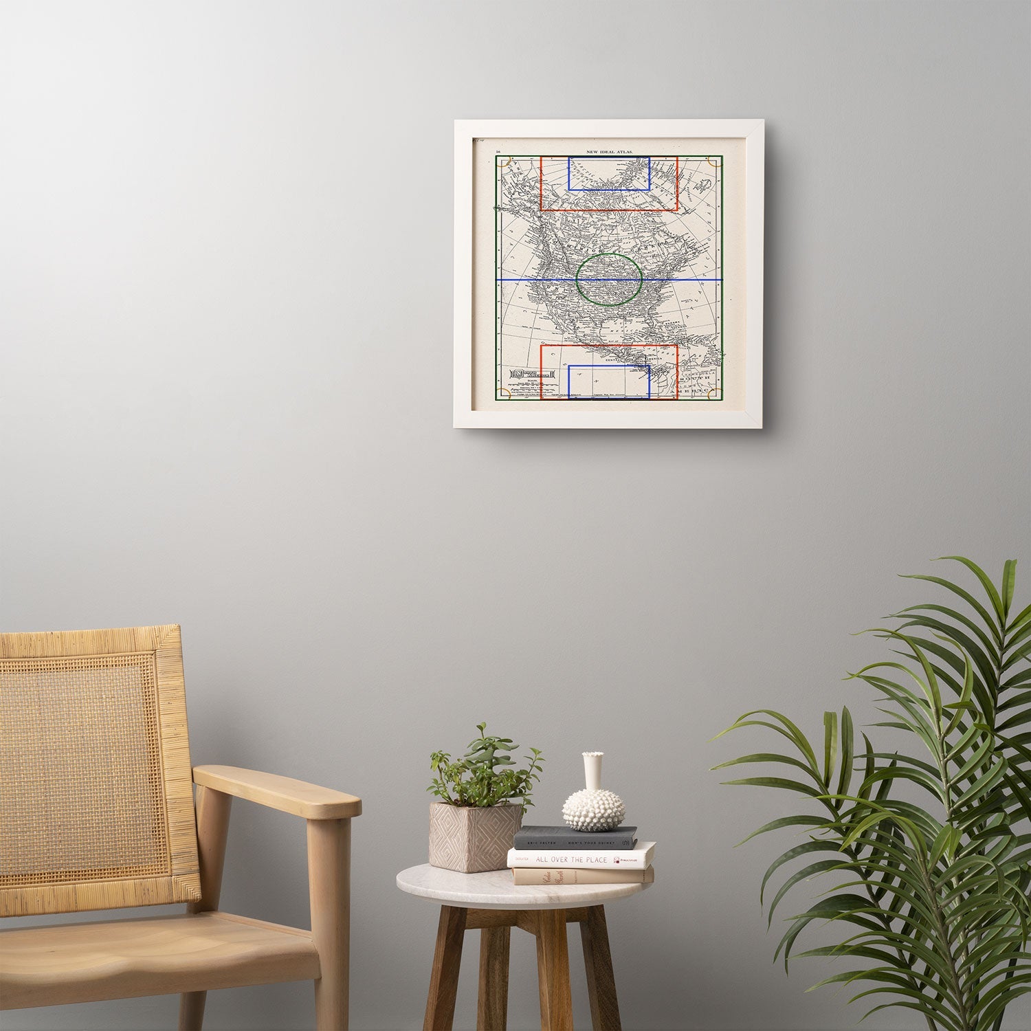 Society6 Design Studio Three Nations One Pitch Framed Wall Art