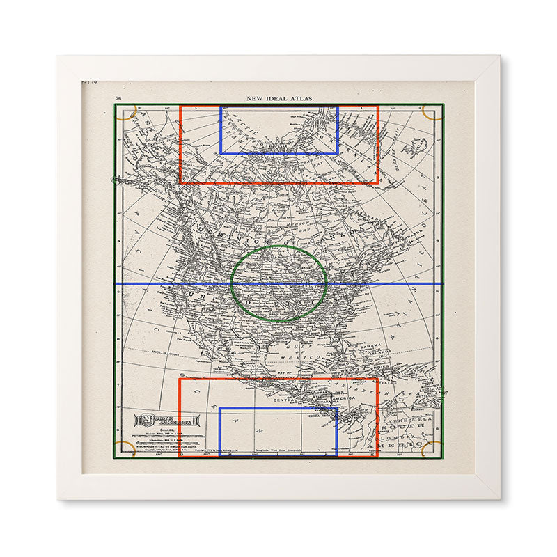 Society6 Design Studio Three Nations One Pitch Framed Wall Art