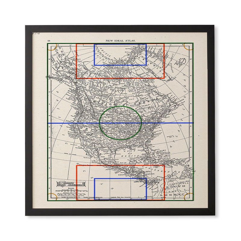 Society6 Design Studio Three Nations One Pitch Framed Wall Art