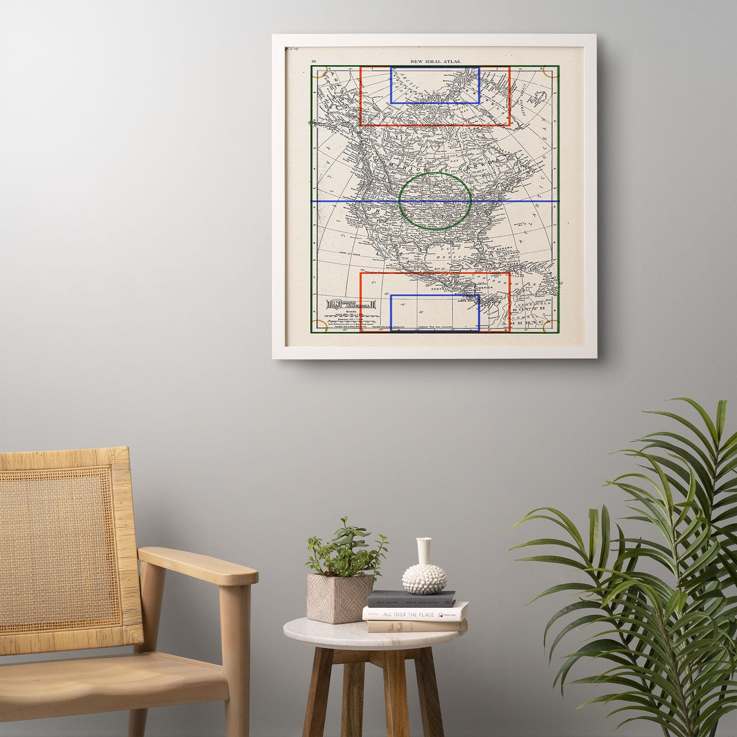 Society6 Design Studio Three Nations One Pitch Framed Wall Art