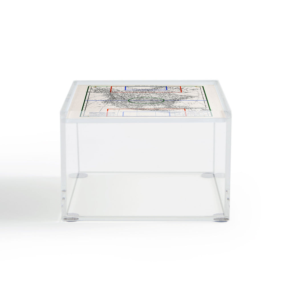 Society6 Design Studio Three Nations One Pitch Acrylic Box