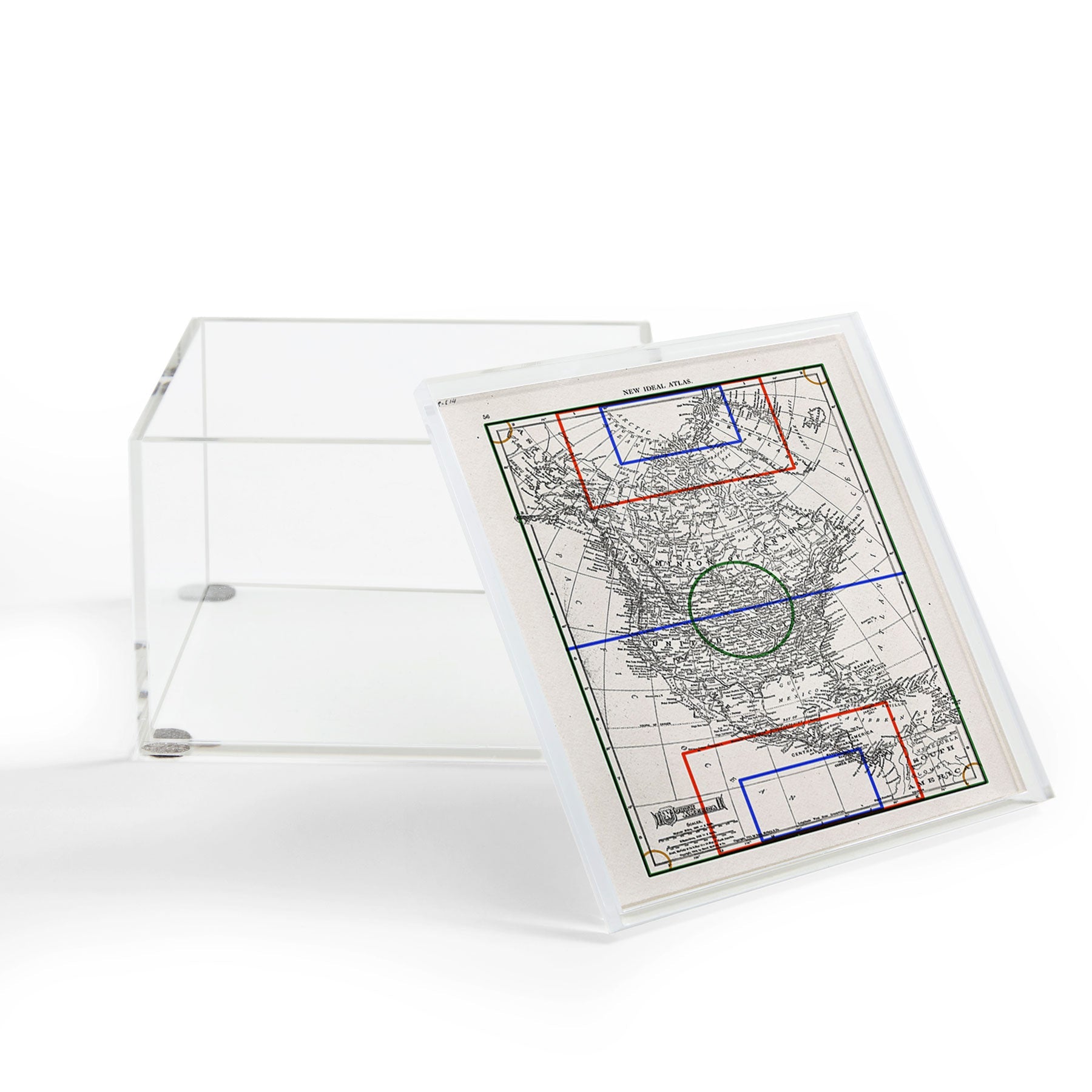Society6 Design Studio Three Nations One Pitch Acrylic Box