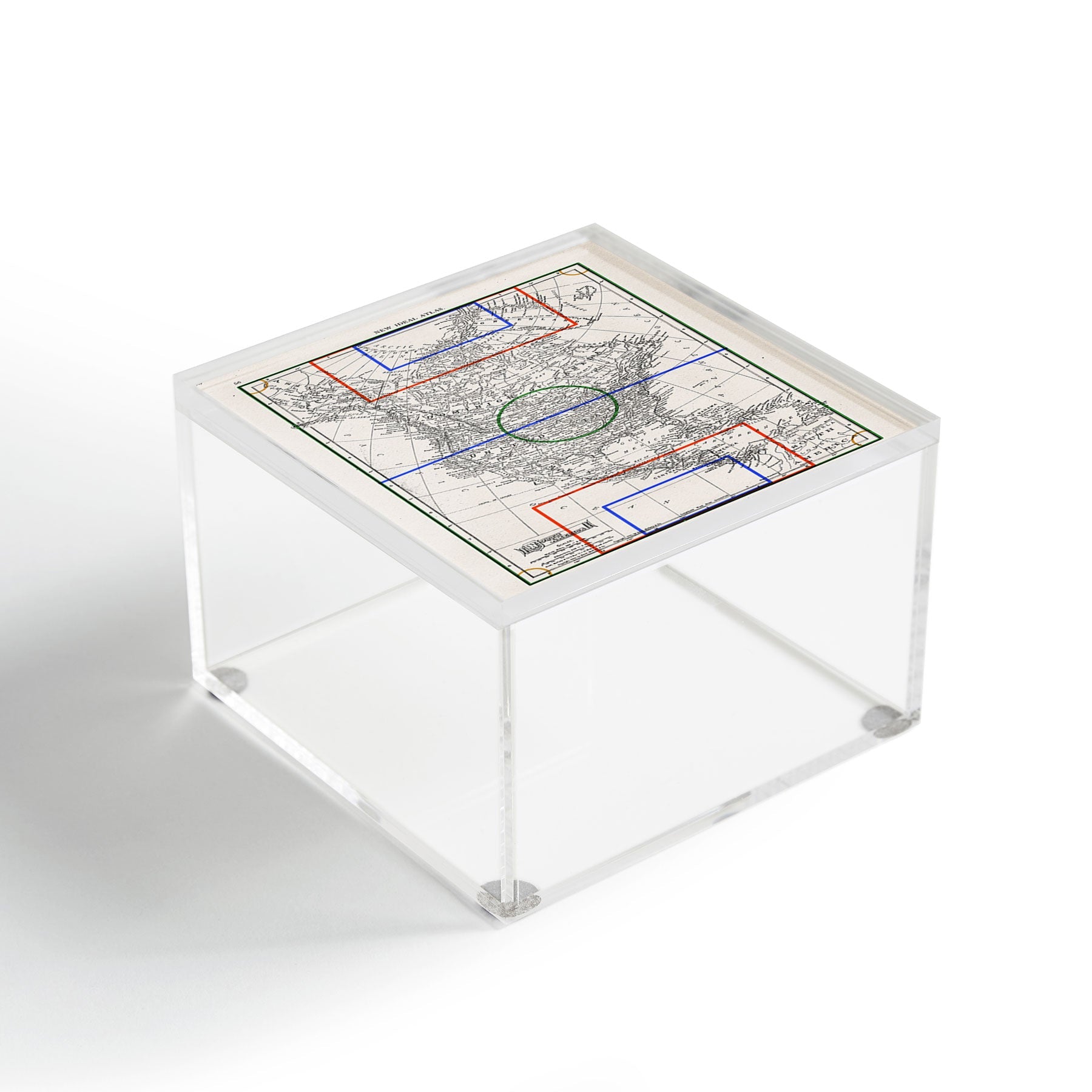 Society6 Design Studio Three Nations One Pitch Acrylic Box