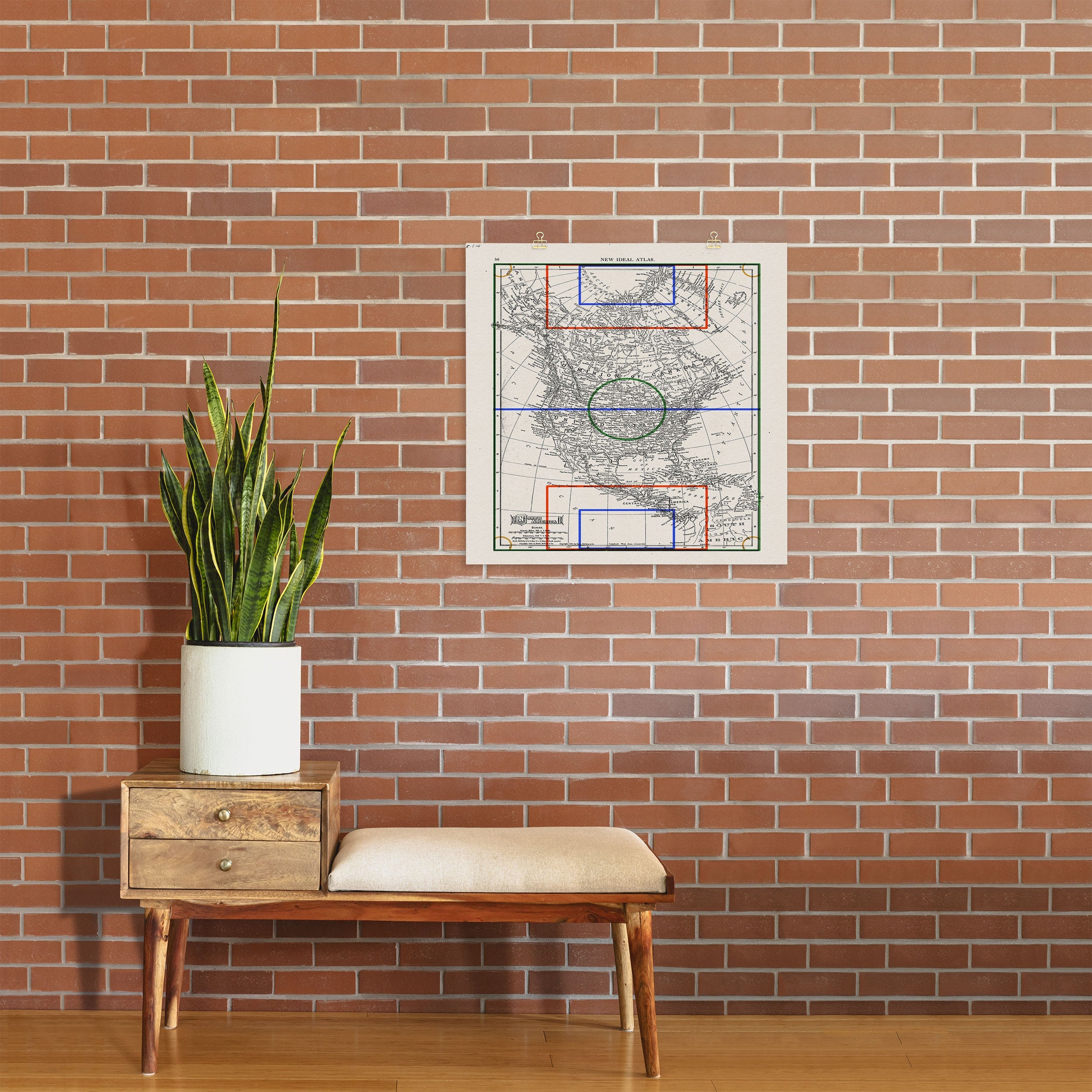 Society6 Design Studio Three Nations One Pitch Art Print