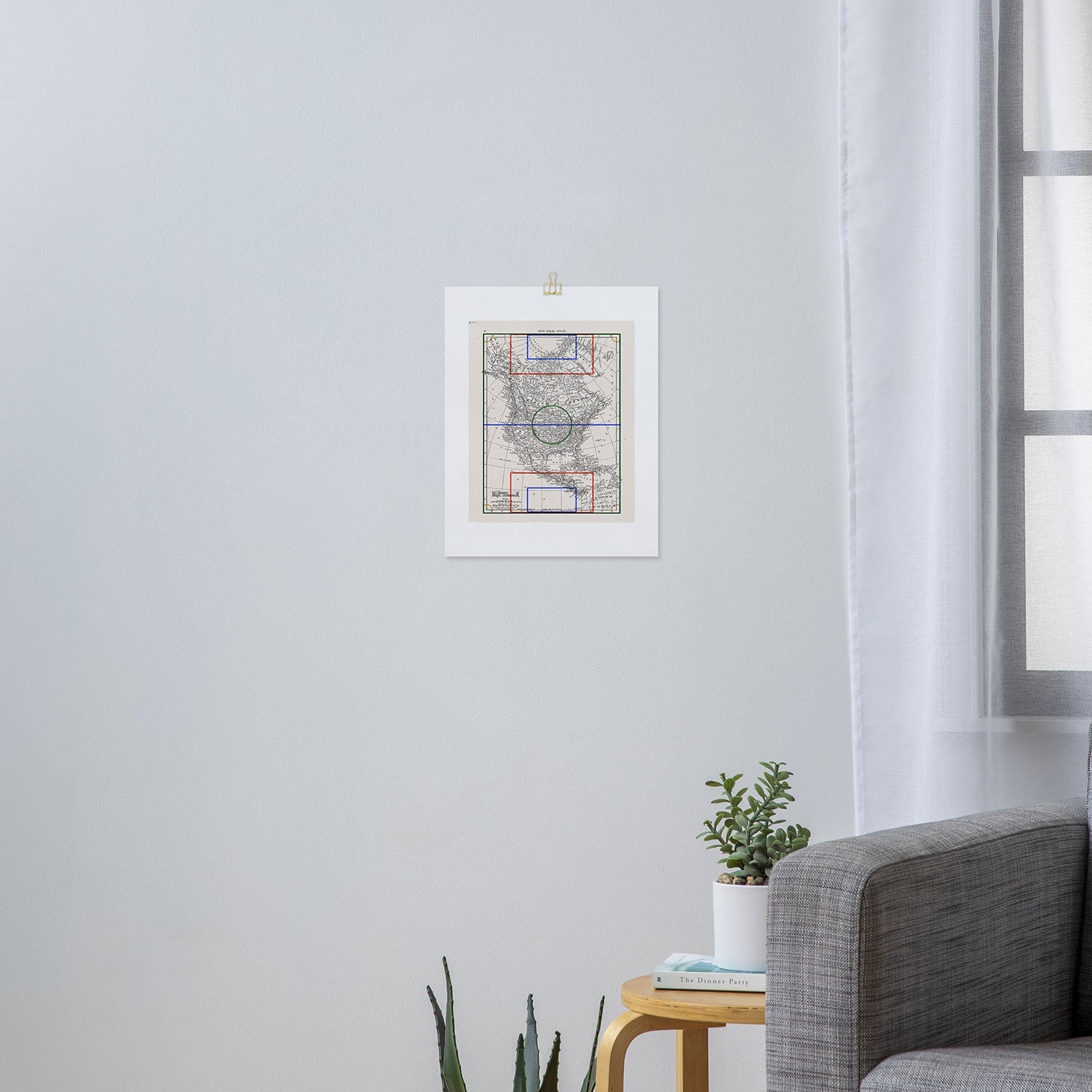Society6 Design Studio Three Nations One Pitch Art Print