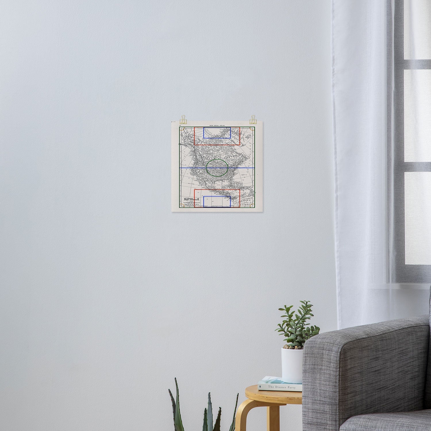 Society6 Design Studio Three Nations One Pitch Art Print