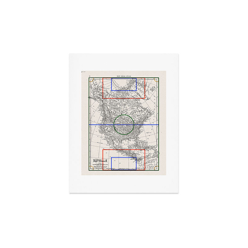Society6 Design Studio Three Nations One Pitch Art Print