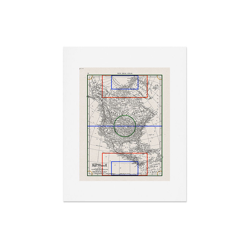 Society6 Design Studio Three Nations One Pitch Art Print