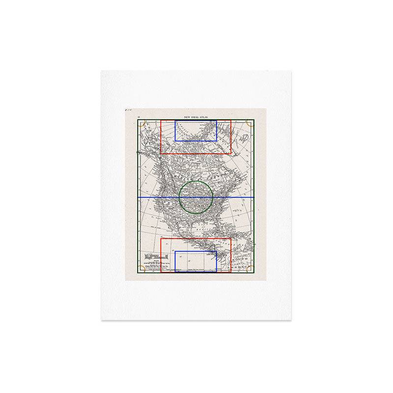 Society6 Design Studio Three Nations One Pitch Art Print