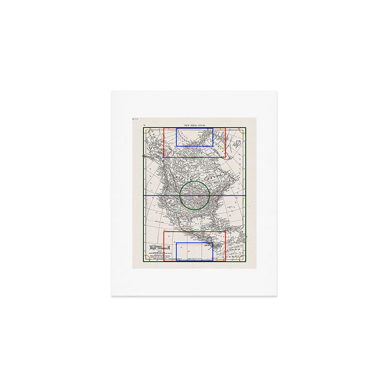 Society6 Design Studio Three Nations One Pitch Art Print