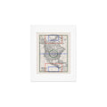 Society6 Design Studio Three Nations One Pitch Art Print