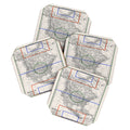 Society6 Design Studio Three Nations One Pitch Coaster Set