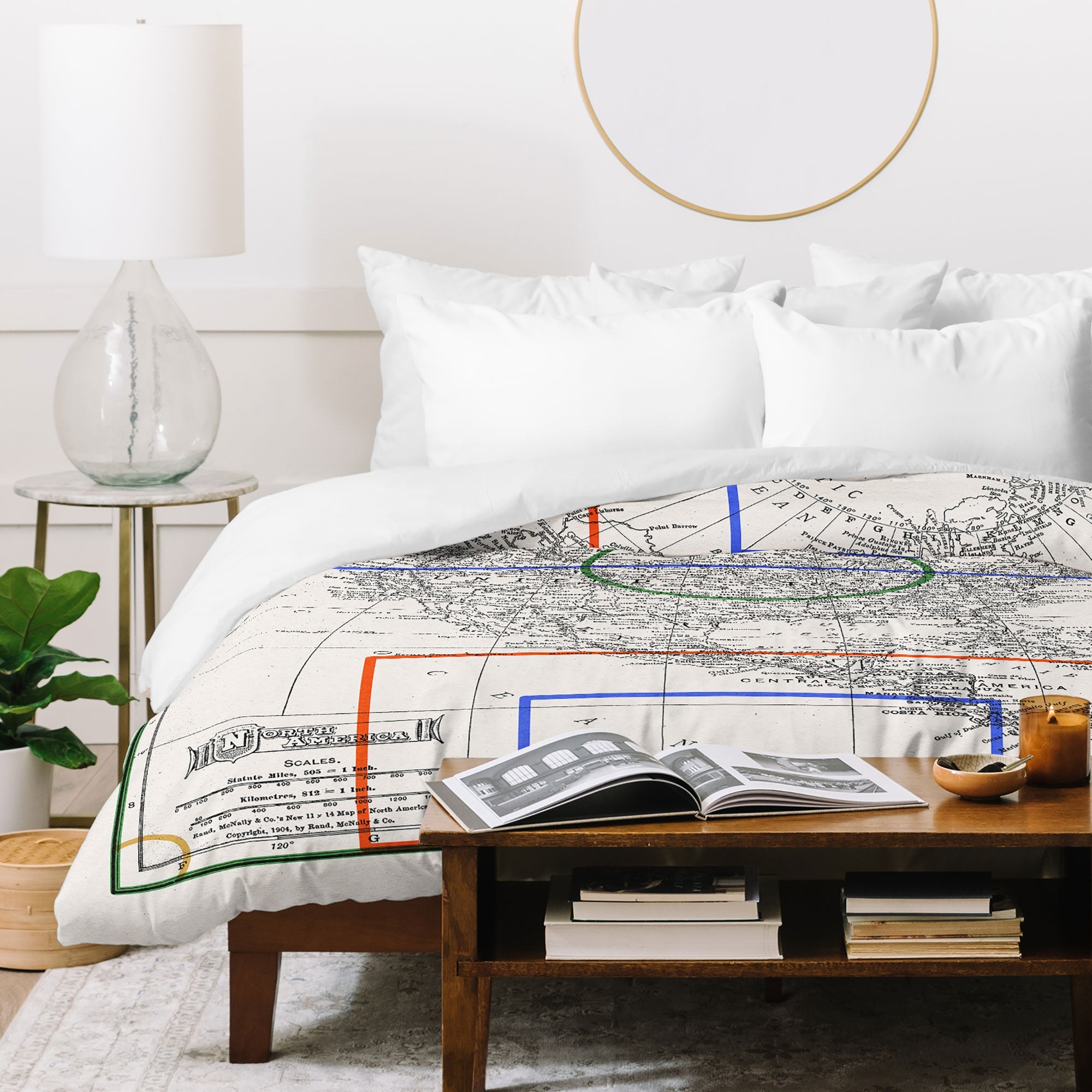 Society6 Design Studio Three Nations One Pitch Duvet Cover