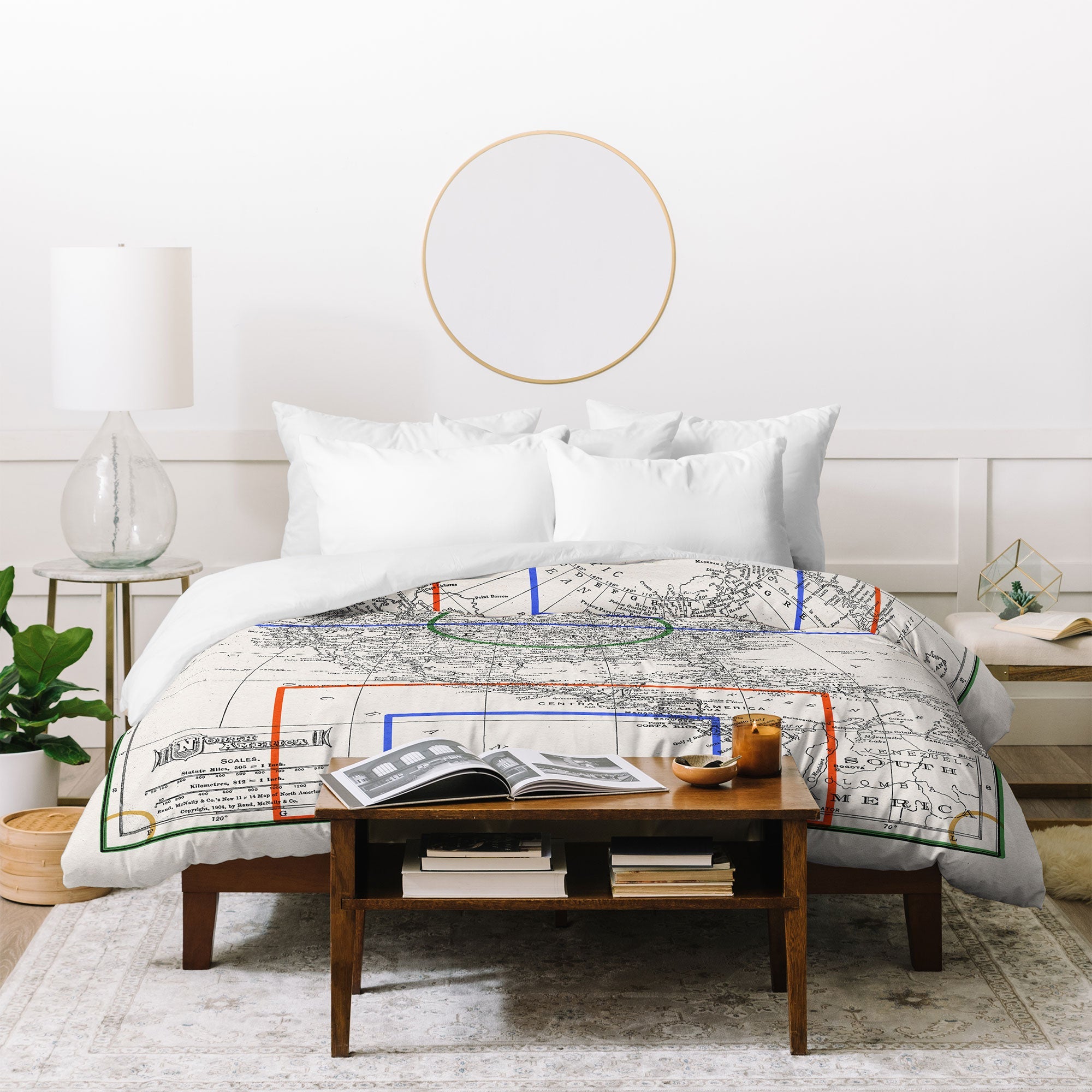Society6 Design Studio Three Nations One Pitch Duvet Cover