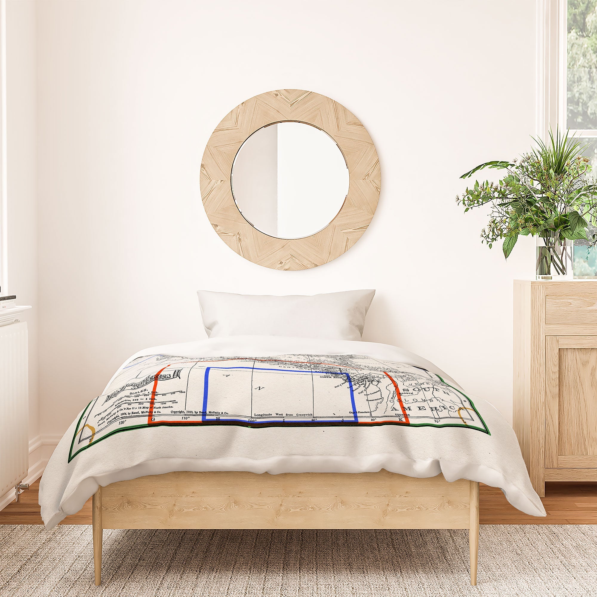 Society6 Design Studio Three Nations One Pitch Duvet Cover