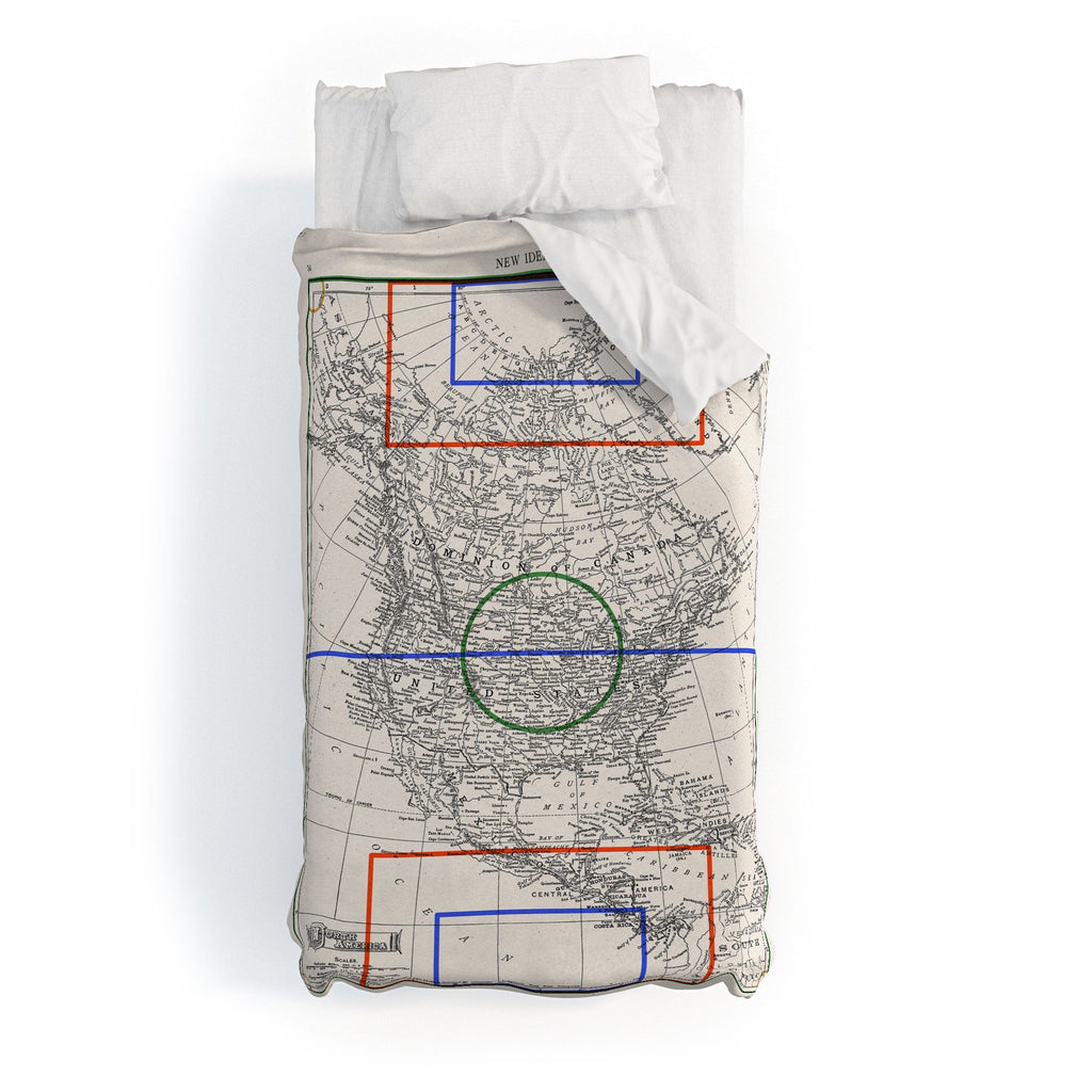 Society6 Design Studio Three Nations One Pitch Duvet Cover