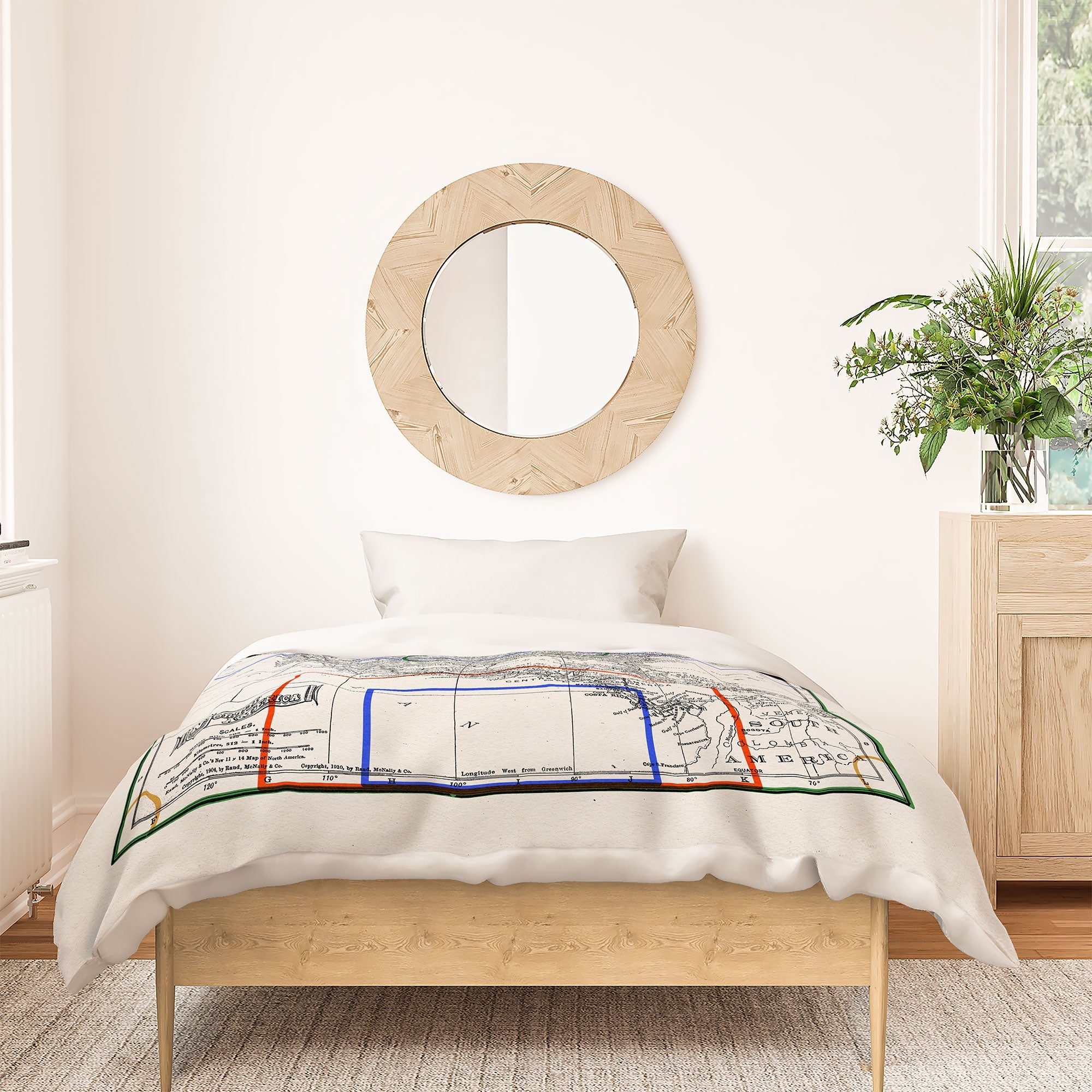 Society6 Design Studio Three Nations One Pitch Duvet Cover