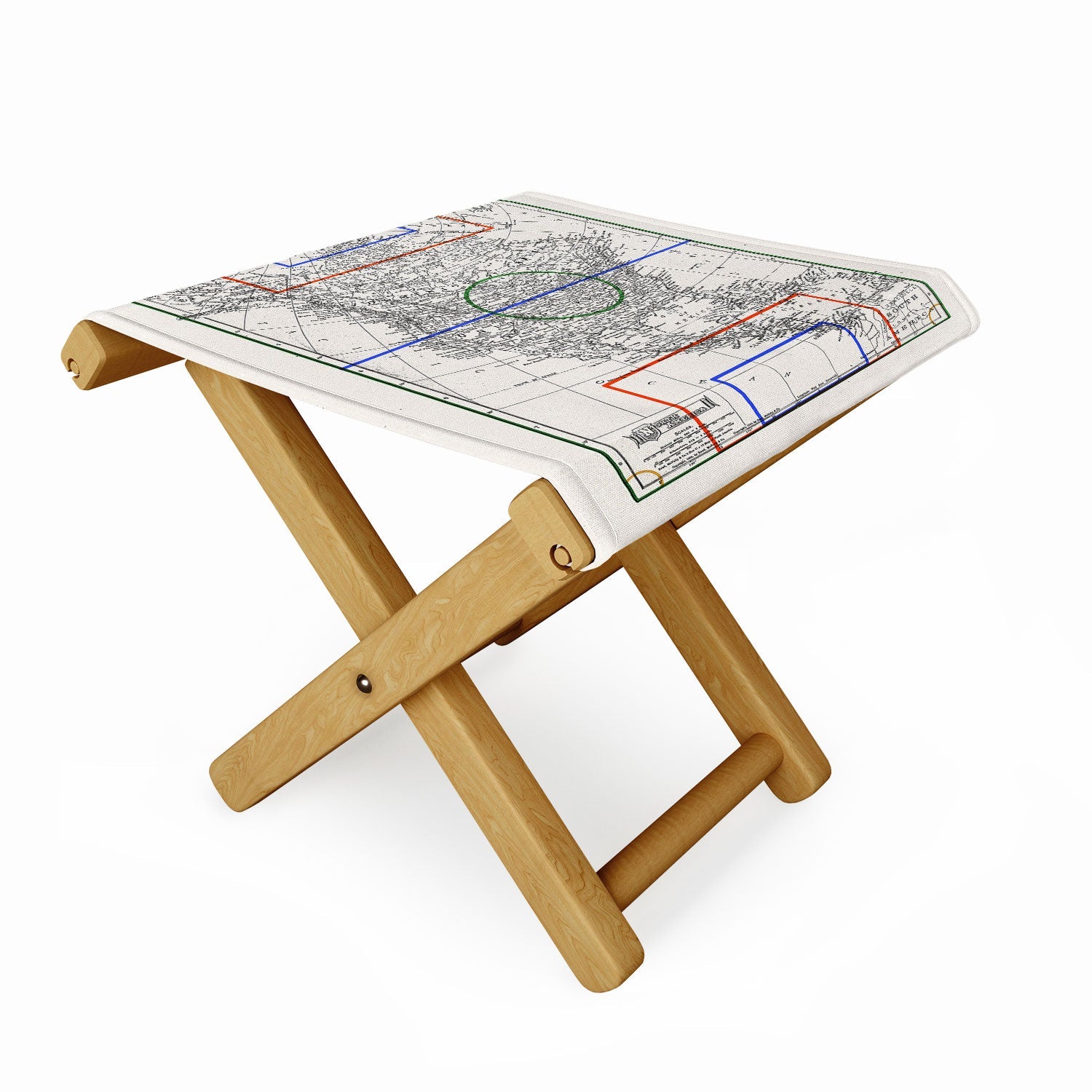 Society6 Design Studio Three Nations One Pitch Folding Stool