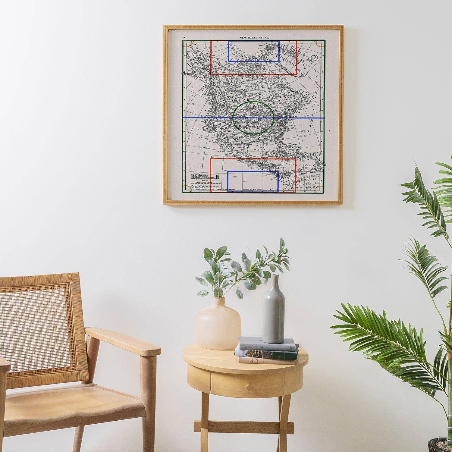 Society6 Design Studio Three Nations One Pitch Framed Wall Art