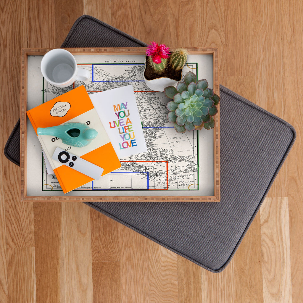Society6 Design Studio Three Nations One Pitch Rectangular Tray