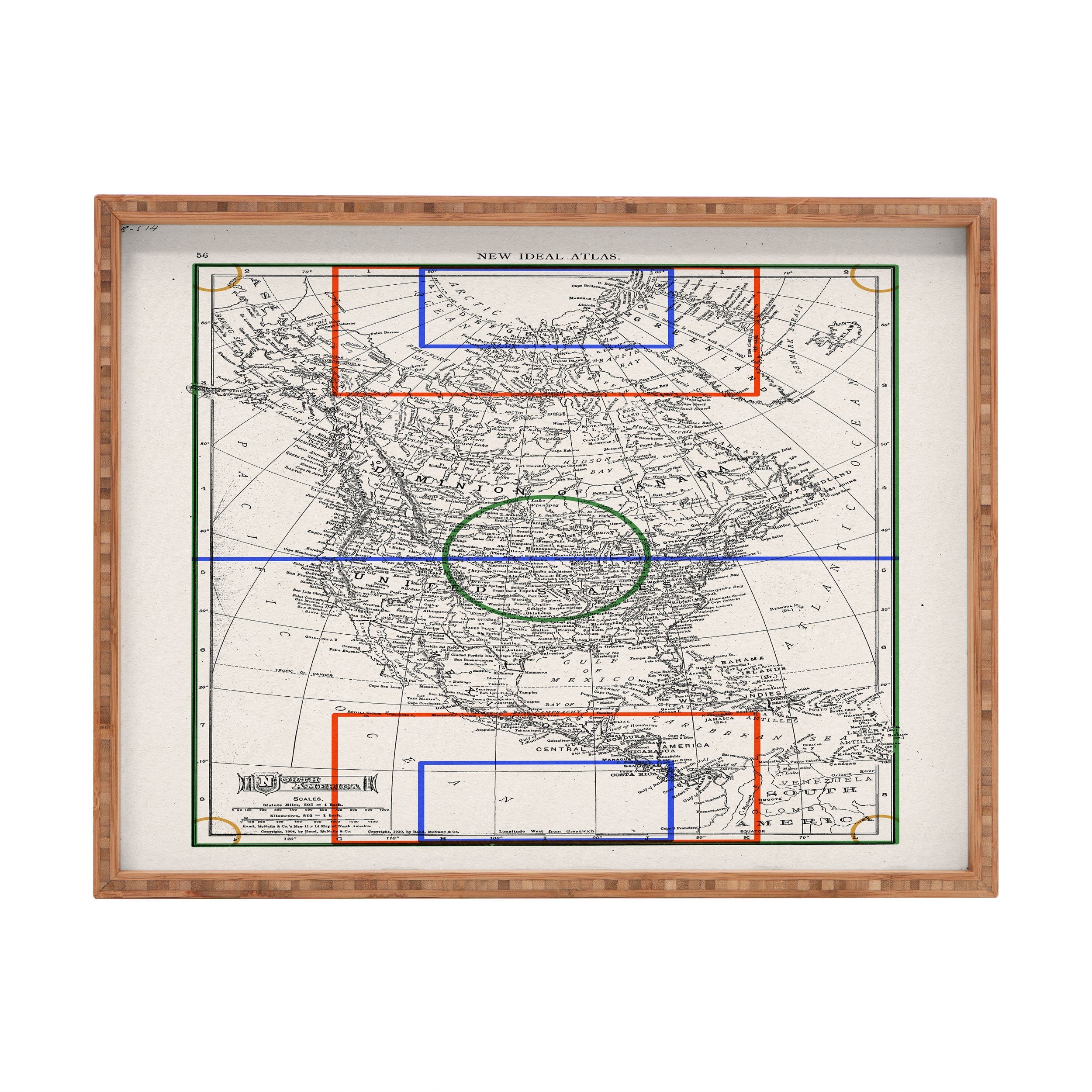Society6 Design Studio Three Nations One Pitch Rectangular Tray